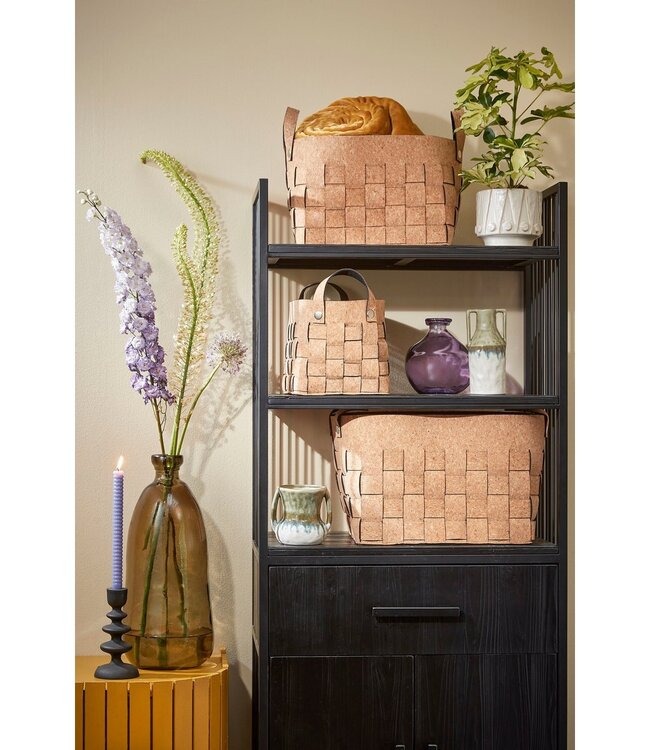 Opbergmand set  Bruin