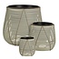 Mica Decorations Bloempot buiten Cancun Wit