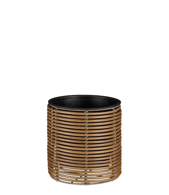 Bloempot buiten Cesena Lichtbruin