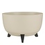 Mica Decorations Doppio Recycled Plastic Outdoor Planter - Beige - H20.5 cm