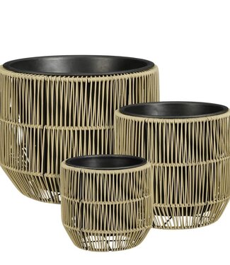 Mica Decorations Bloempot buiten Peta Groen