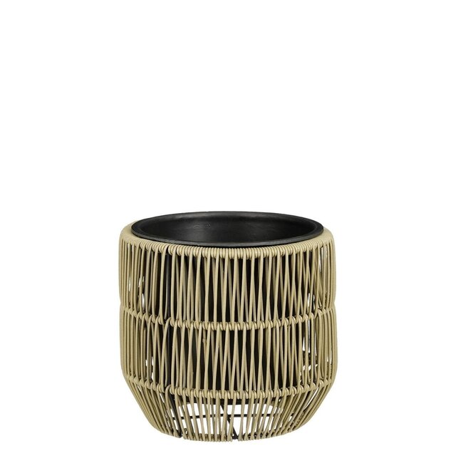 Mica Decorations Peta Outdoor Plant Pots - Green - Set of 3