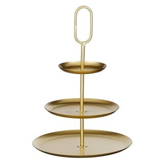 Mica Decorations Rama Tiered Serving Stand - Gold