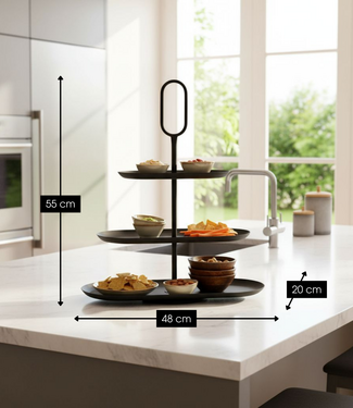 Mica Decorations Etagère Rama Zwart