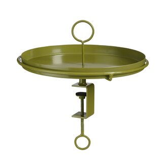Mica Decorations Aston Serviertablett - Dunkelbraun - H30 cm
