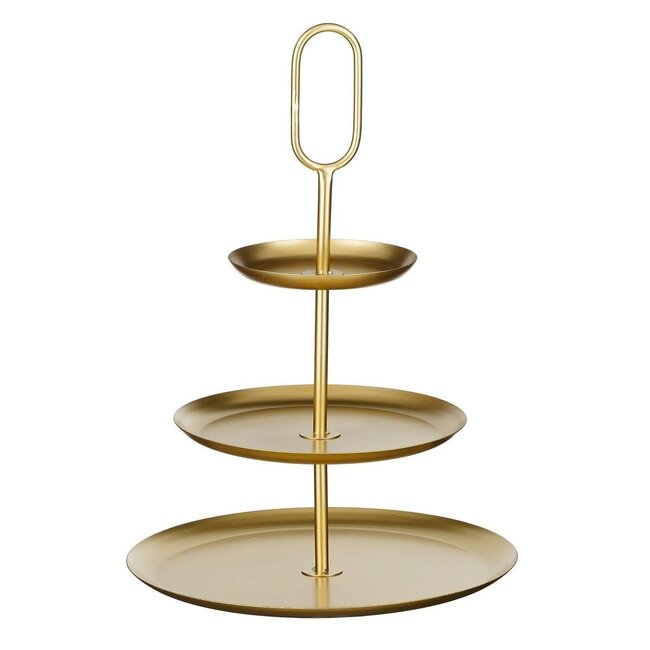 Mica Decorations Rama Tiered Serving Stand - Gold