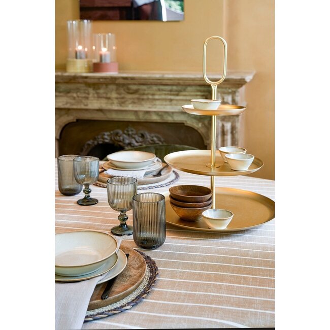 Mica Decorations Rama Tiered Serving Stand - Gold