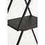 Mica Decorations Christmas Display Stand - Black - 3 Tiers - L50 × W14 × H71 cm