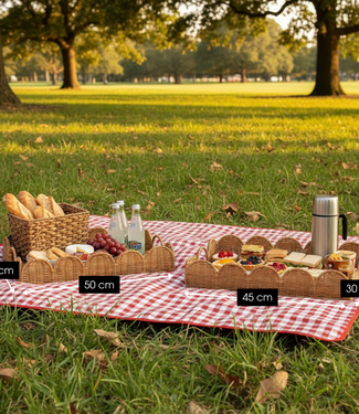 Dienblad Eleta Lichtbruin