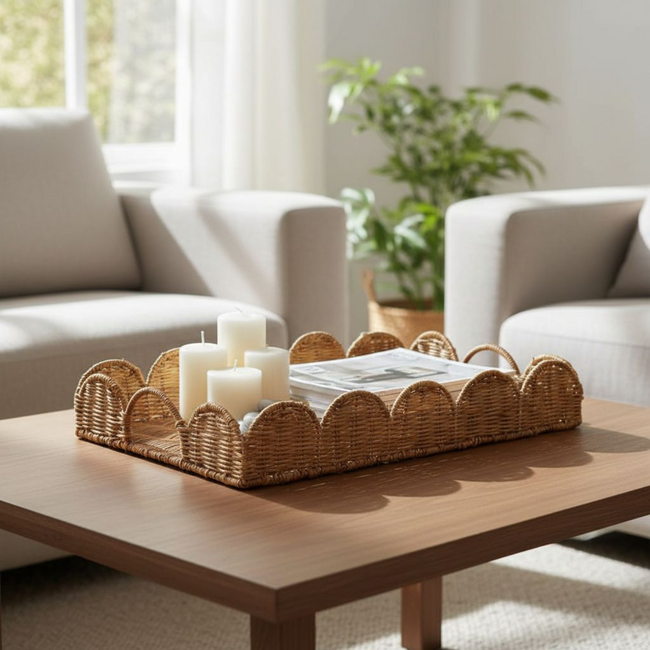 Dienblad Eleta Lichtbruin