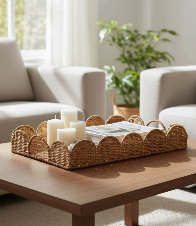 Dienblad Eleta Lichtbruin