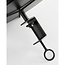 Mica Decorations Aston Serviertablett - Schwarz - H30 cm