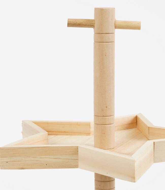 Kerst etagère  Bruin