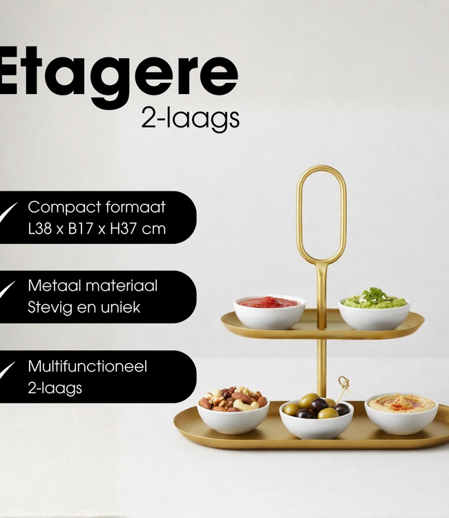 Etagère Rama Goud
