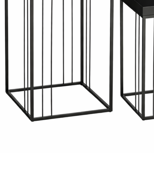 Bijzettafel Beth Zwart