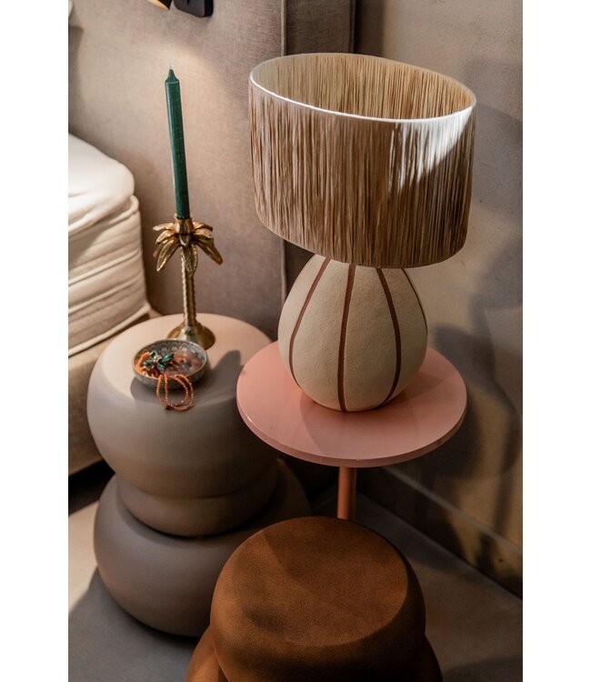 Bijzettafel Zea Gebroken wit