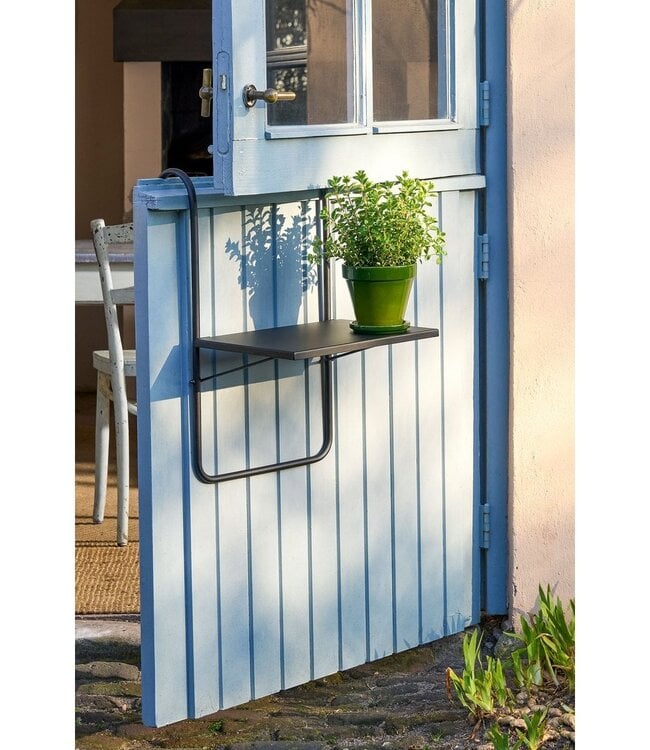 Bijzettafel buiten Seatle Zwart