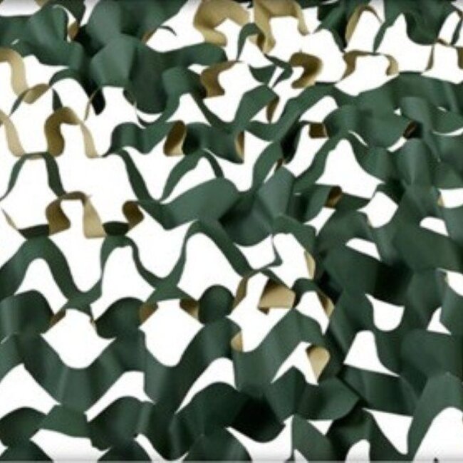 Schaduwdoek Camouflagedoek - Groen - 2x3 m