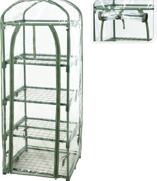 ProGarden Kweekkas - 4 verdiepingen -  50 x 45 x 130 cm