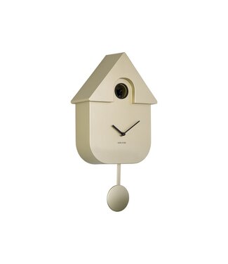 Karlsson Wandklok Modern Koekoek Metallic
