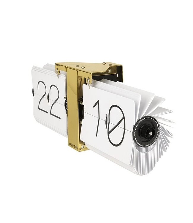 Flipklok zonder kast