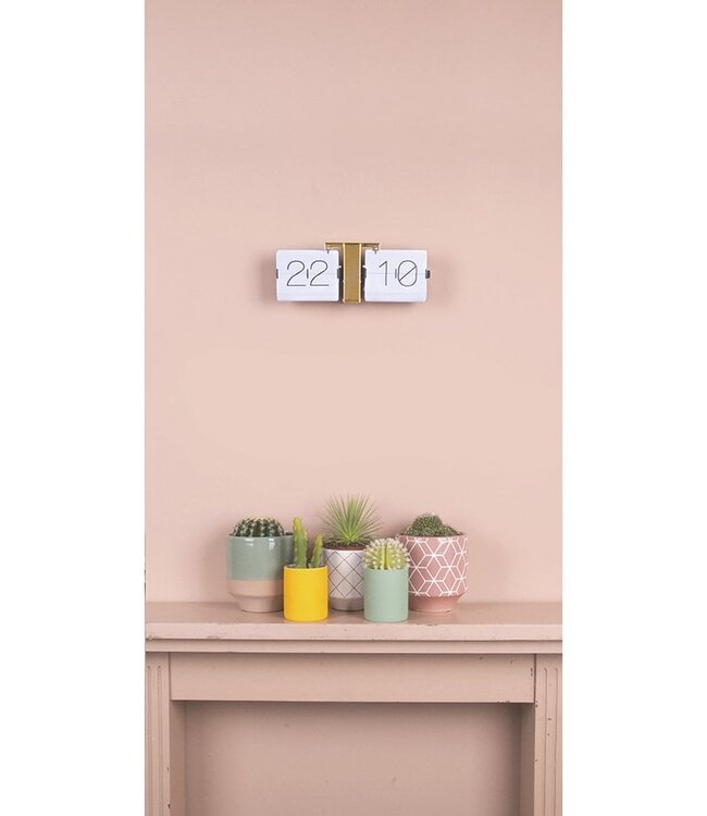 Flipklok zonder kast