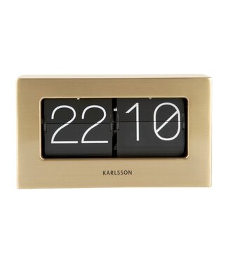 Karlsson Wand-/tafelklok, in doos, flip