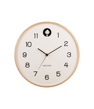 Karlsson Wandklok Natuurlijke Koekoek