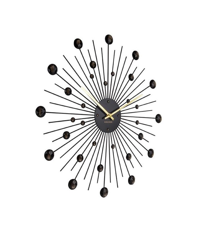 Wandklok Sunburst Groot