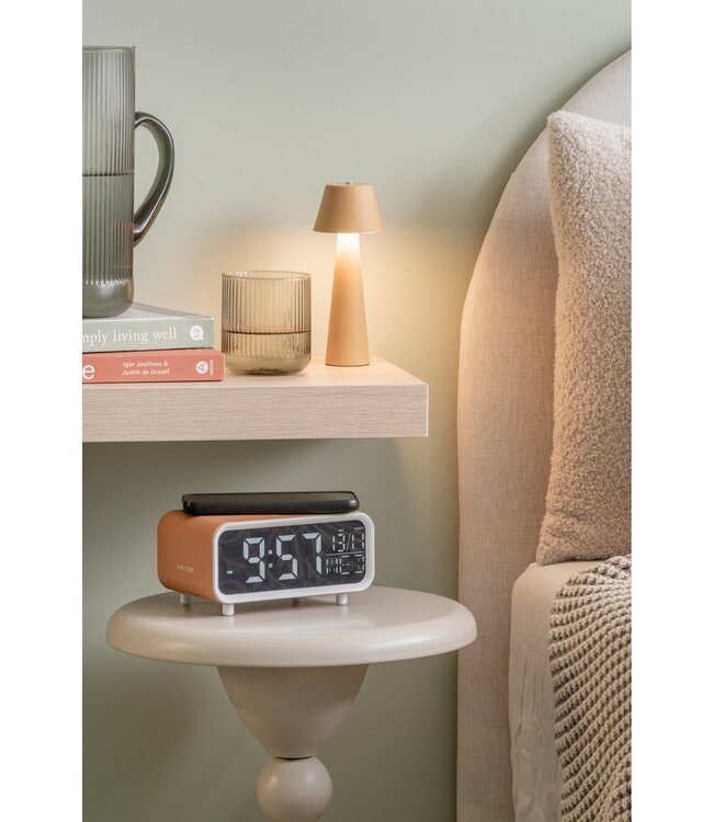 Wekker Chunky LED met. Telefoonoplader