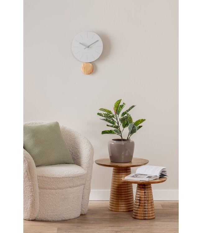 Wandklok Arlo slinger