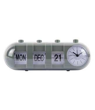 Karlsson Wekker Retro Tube Kalender Flip