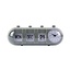 Wekker Retro Tube Kalender Flip