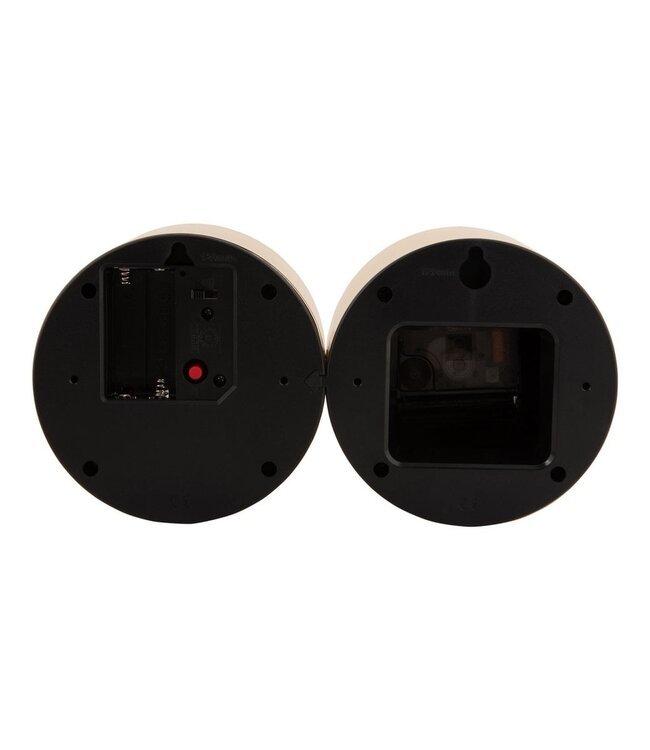 Wandklok Duo Koekoek Verguld