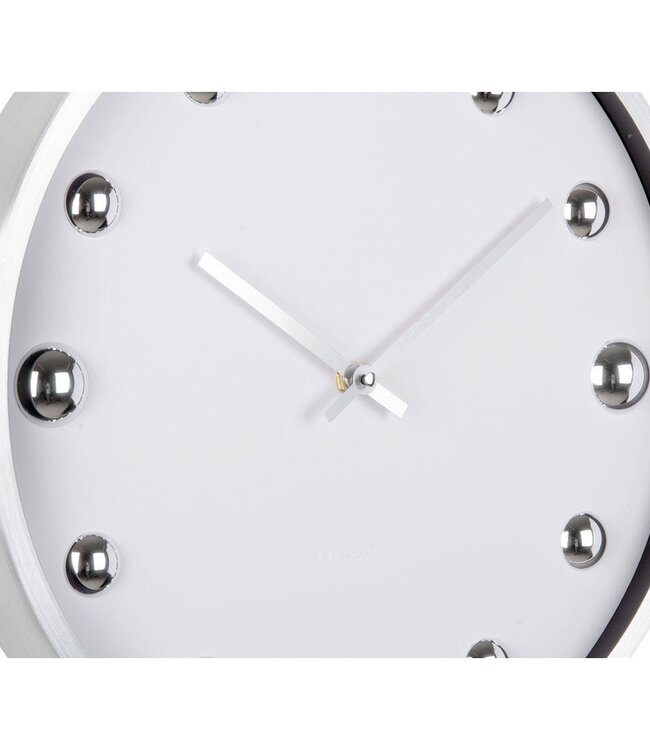 Wandklok Glanzende Stippen