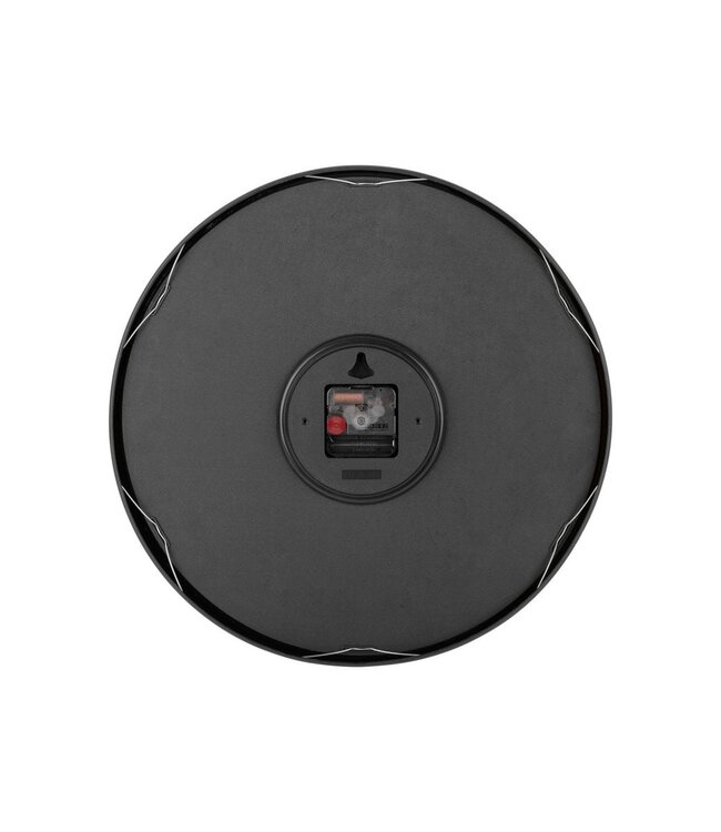 Wandklok bekleed cijfers