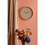 Wandklok bekleed cijfers