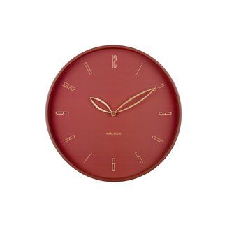 Karlsson Wandklok bloemblaadjes