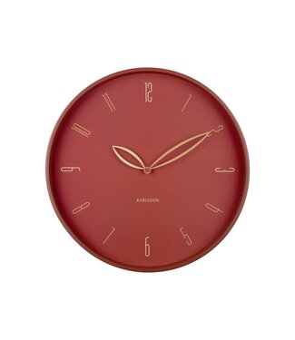 Karlsson Wandklok bloemblaadjes