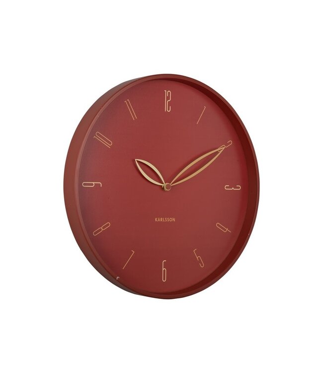 Wandklok bloemblaadjes