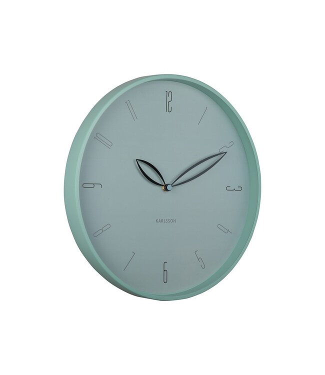 Wandklok bloemblaadjes