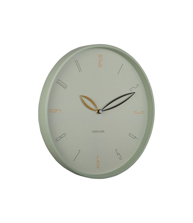 Wandklok bloemblaadjes