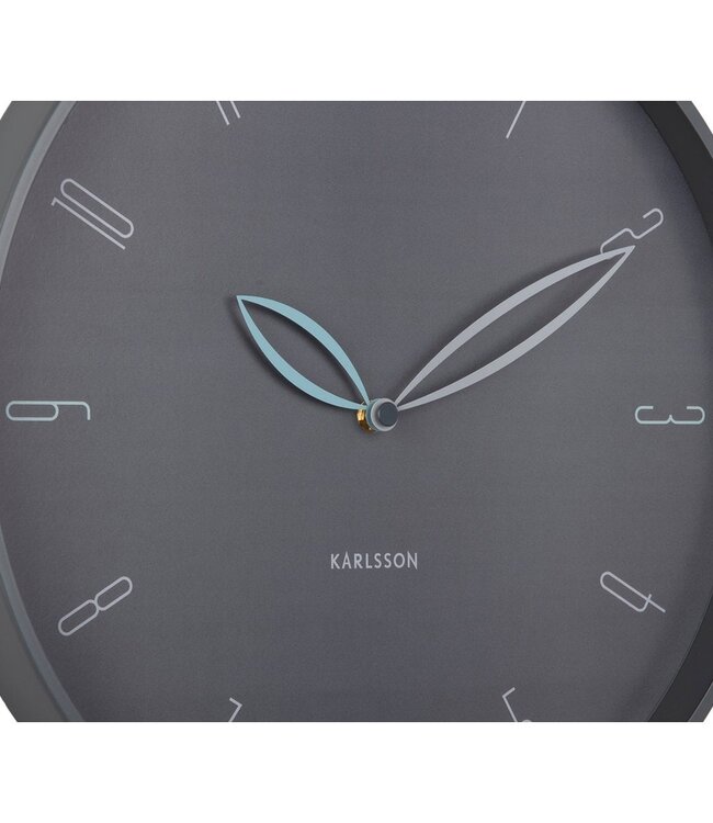 Wandklok bloemblaadjes