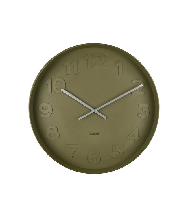 Wandklok Mr. Green Cijfers Groot