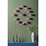 Wandklok DIY Kubiek Metallic