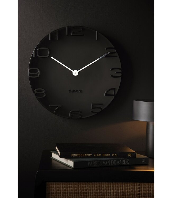 Wandklok aan de rand