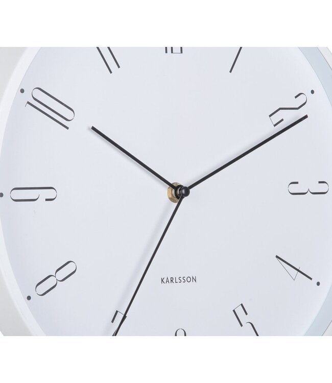 Wandklok Regal nummers