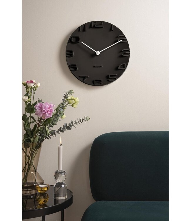 Wandklok aan de rand