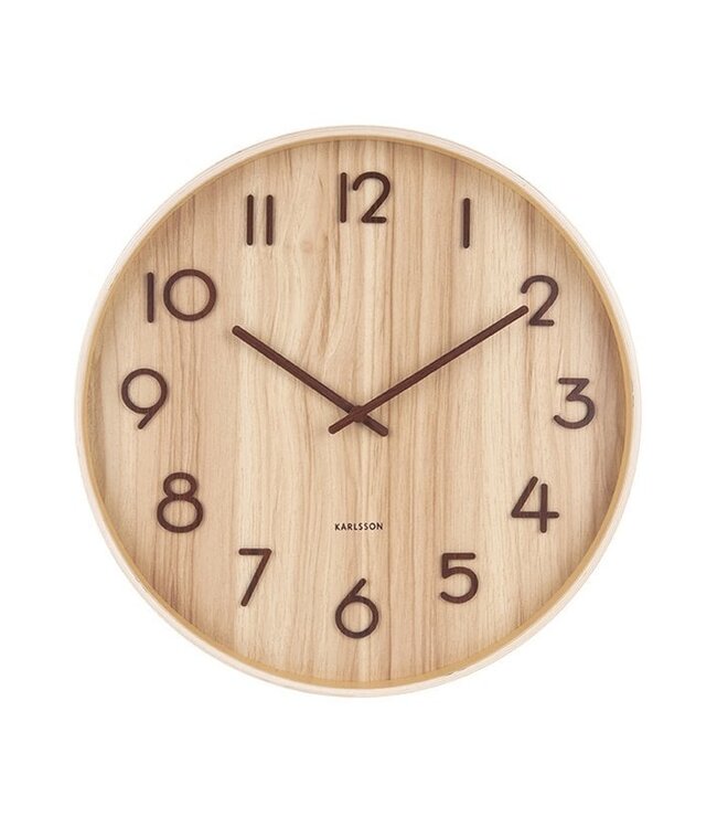 Wandklok Puur Groot