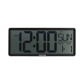 Karlsson Wand-/tafelklok Retro LCD
